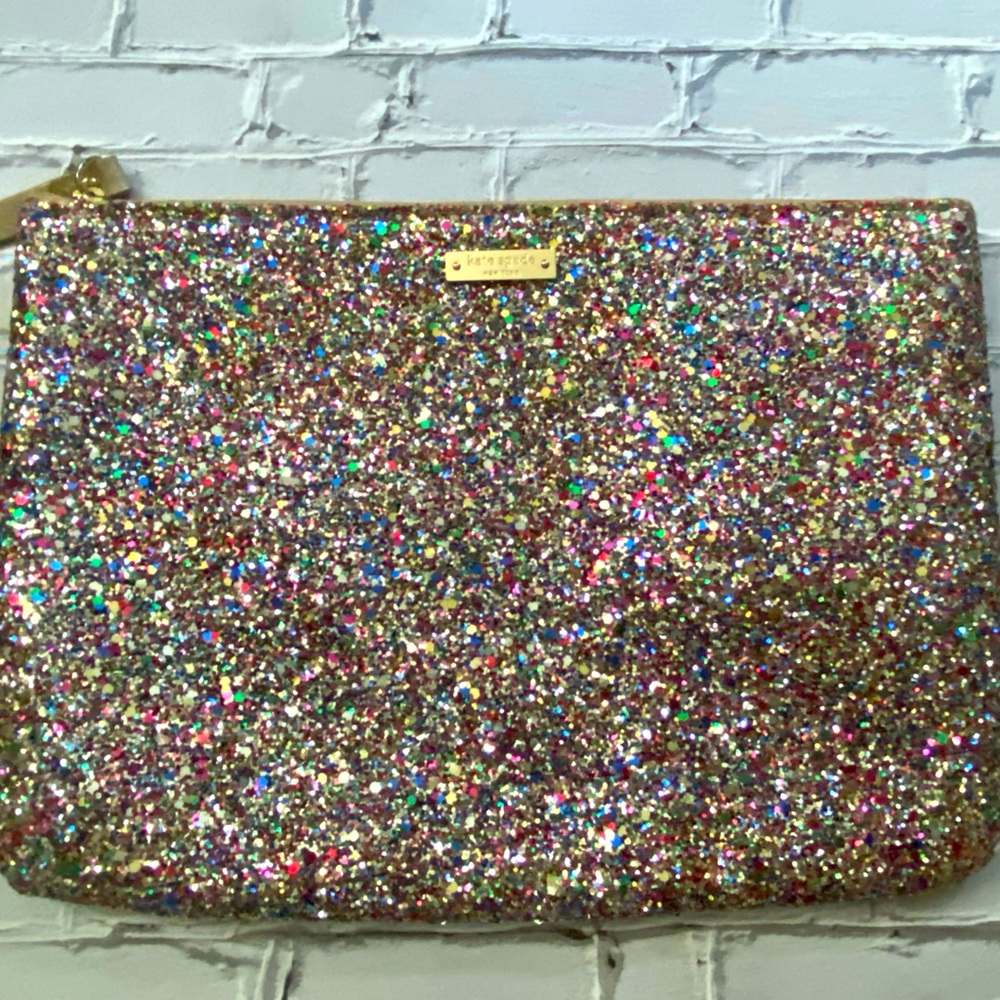 Kate Spade Glitter Clutch